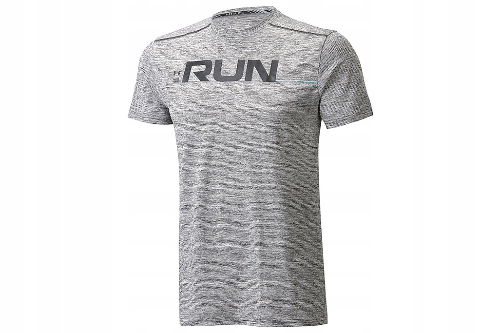 UA RUN FRONT GRAPHIC SS TEE (S) Męski T-Shirt