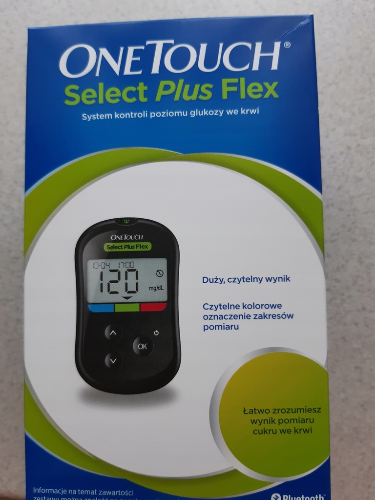 Glukometr One Touch Select Plus FLEX +paski Zestaw - 10888925727 ...