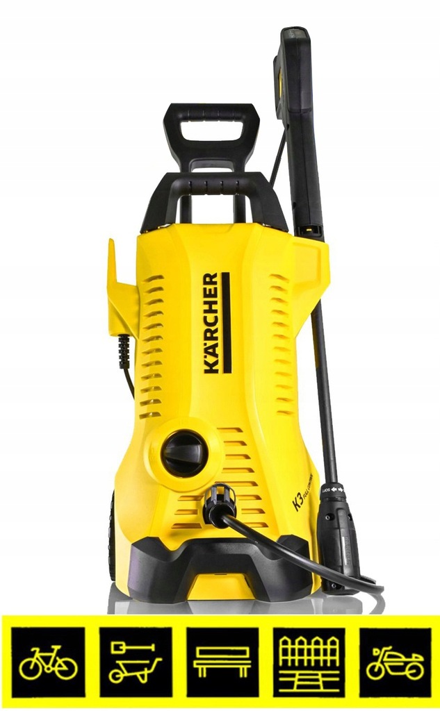 Купить НЕМЕЦКАЯ МАШИНА ДАВЛЕНИЯ KARCHER K3 НОВАЯ МОДЕЛЬ: отзывы, фото, характеристики в интерне-магазине Aredi.ru