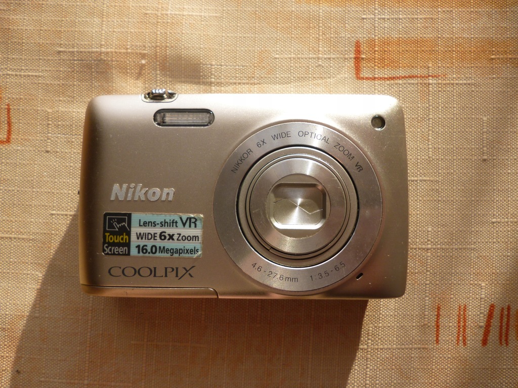 Nikon COOLPIX S4300 uszkodzony obiektyw