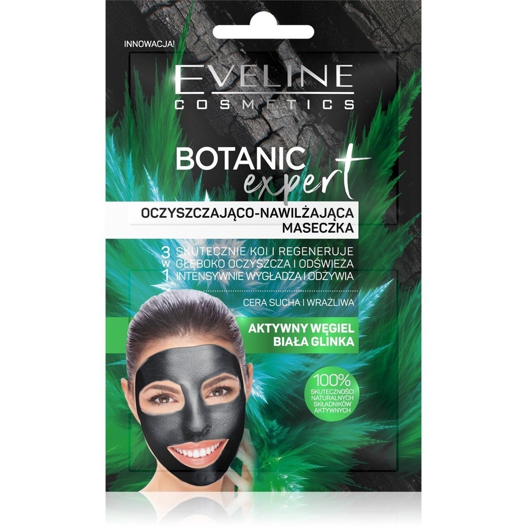 Eveline Botanic Expert Maseczka oczyszczająco-nawi
