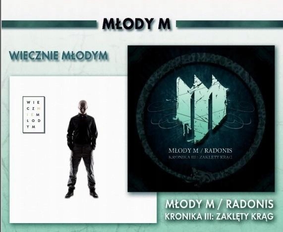 MŁODY M 2CD - WIECZNIE MŁODY KRONIKA ZAKLĘTY KRĄG