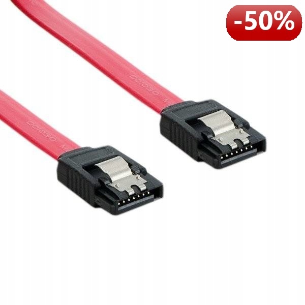 4World Kabel HDD|SATA 3|7pin SATA (F) zatrzask|7pi