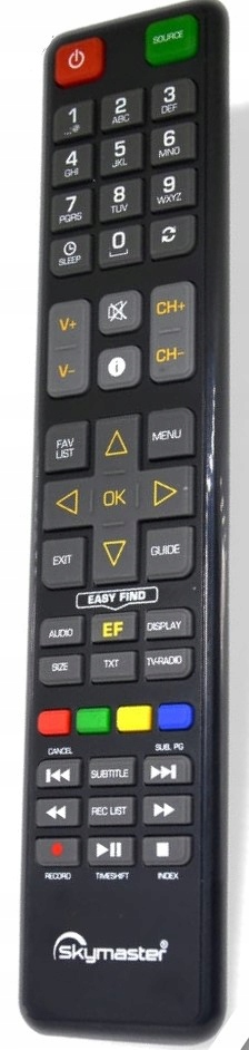 Pilot do TV Skymaster E-RCU-030 / ERCU030 oryginalny