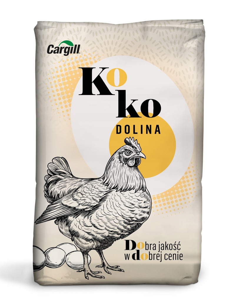 KOKO DOLINA Pasza Karma Kruszonka Drób Mięsny CARGILL 25 kg