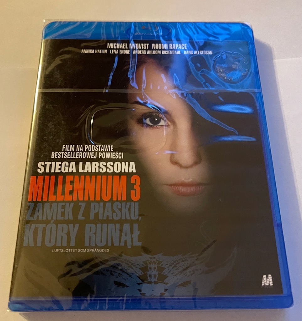BLURAY Millennium 3 Zamek z piasku, który runął NOWA FOLIA RAR