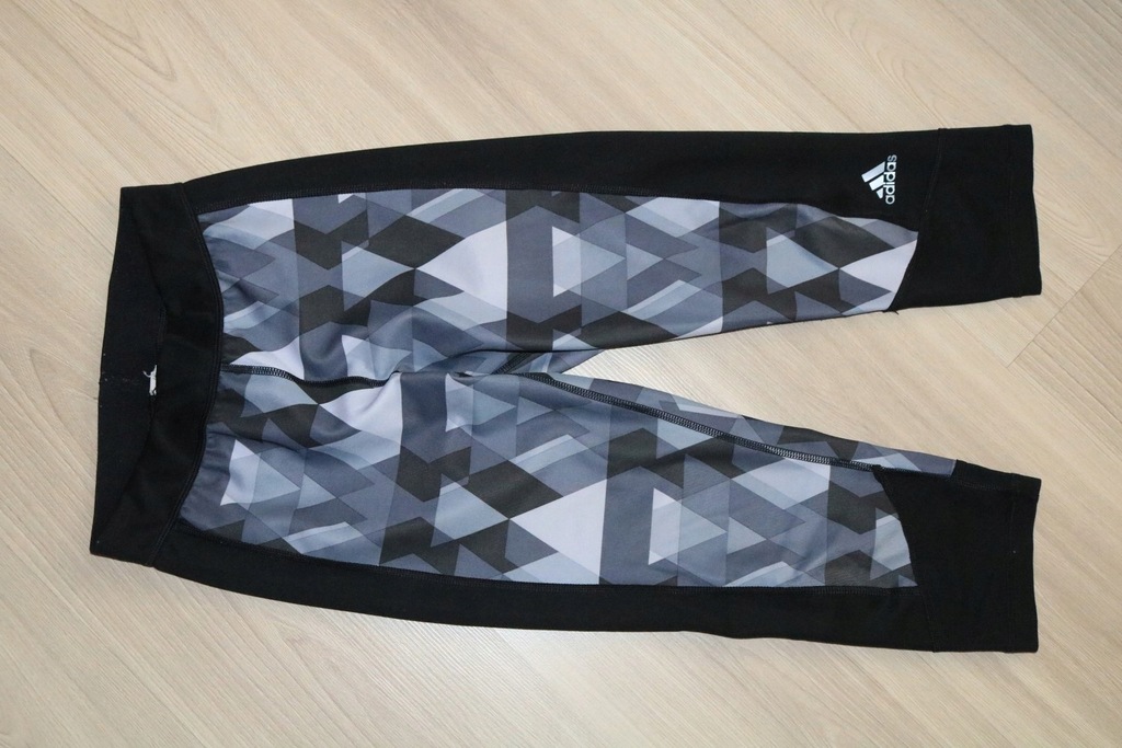 Super oryginalne rybaczki legginsy ADIDAS roz.XS