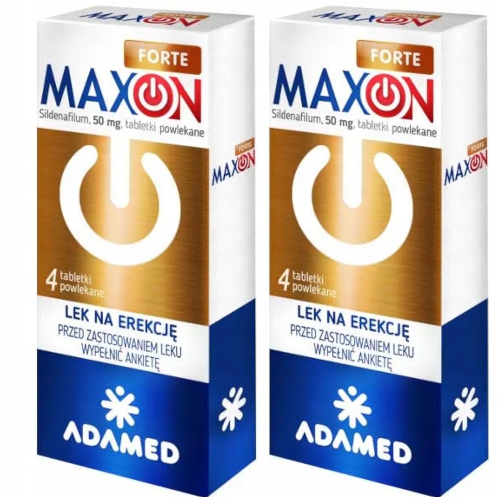 MAXON FORTE 50 mg 8 szt. tabletki / 2X4 TABLETKI/