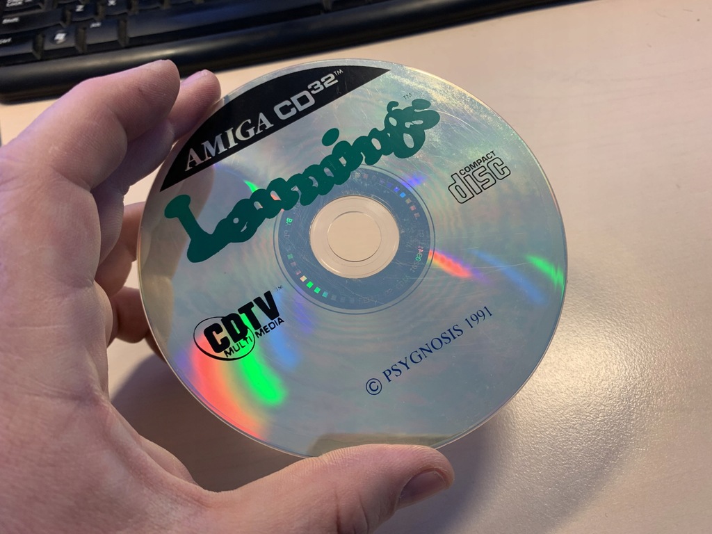 Lemmings plyta CD - AMIGA CDTV CD32