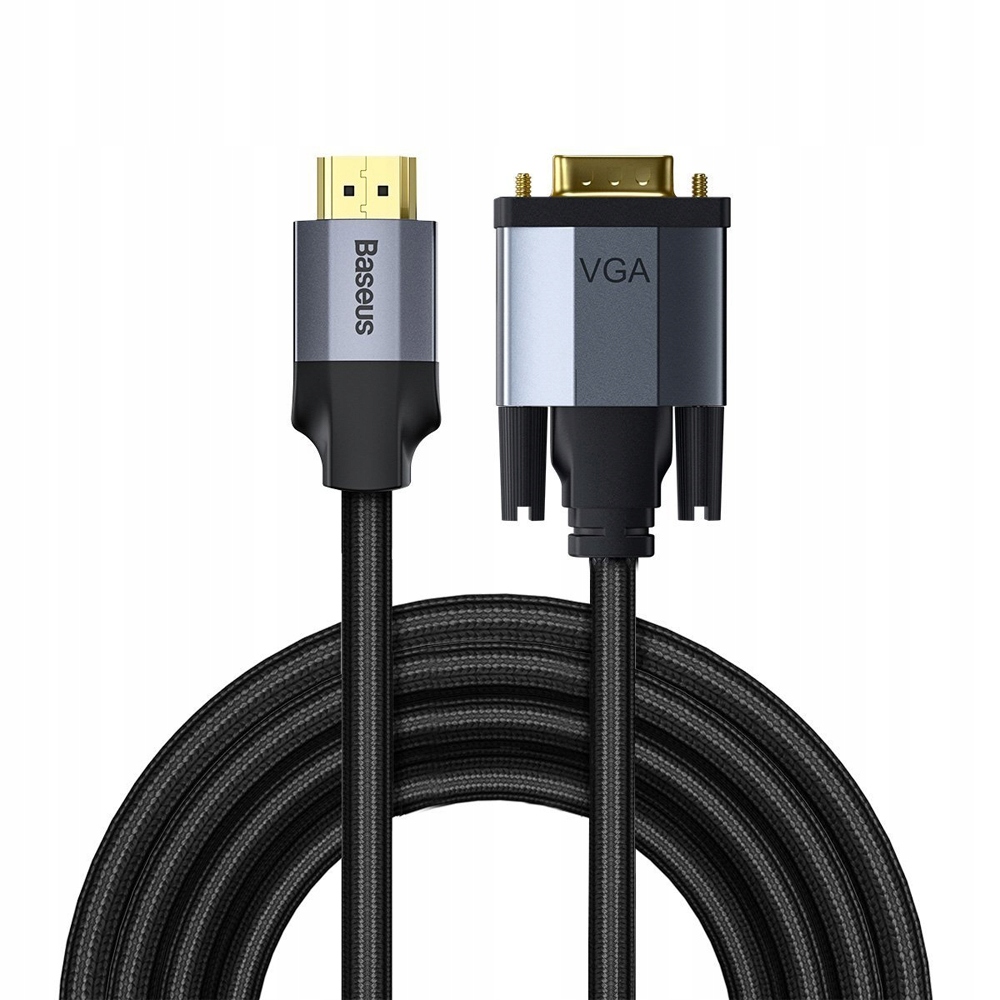 Купить АДАПТЕР BASEUS КАБЕЛЬ HDMI-VGA D-SUB FULL HD, 2 М: отзывы, фото, характеристики в интерне-магазине Aredi.ru