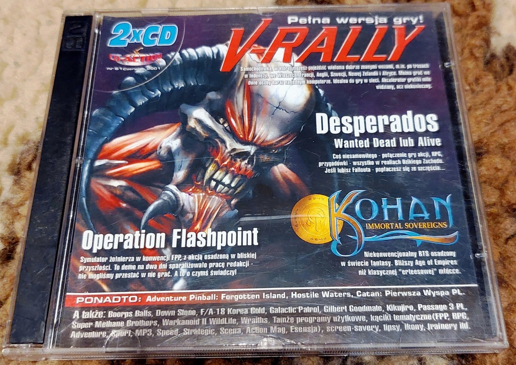 V-RALLY CHAMPIONSHIP EDITION | POLSKIE WYDANIE | GRA WYŚCIGOWA NA PC