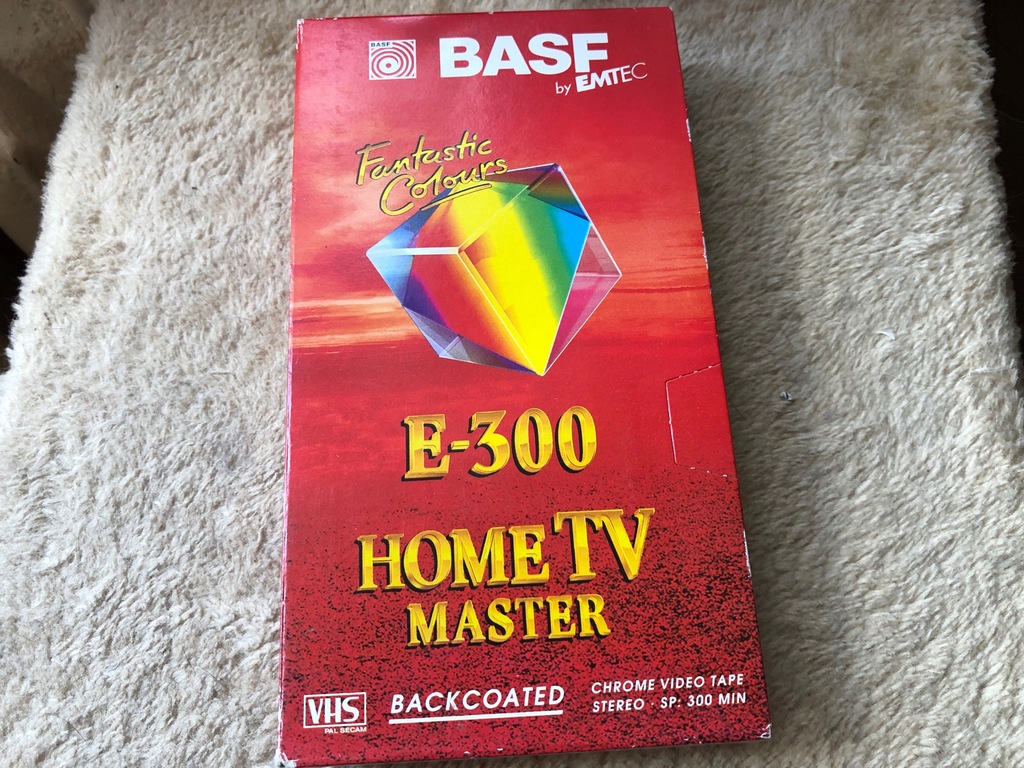 BASF E-300 Kaseta VHS