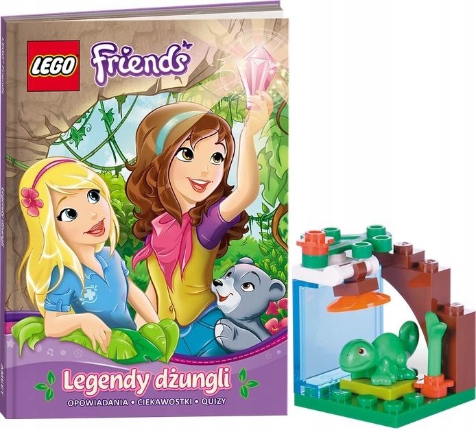 LEGO(R) Friends: Legenda dżungli + zestaw klockówJ