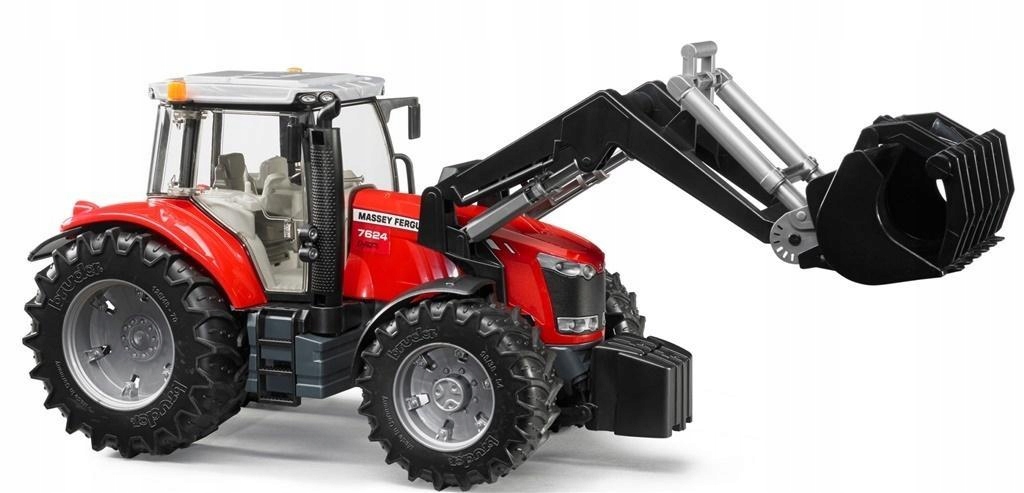 TRAKTOR MASSEY FERGUSON 7600 Z ŁADOWARKA CZOŁOWĄ