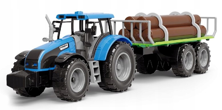 Zestaw farmerski Zabawka traktor z przyczepką z 13569365167