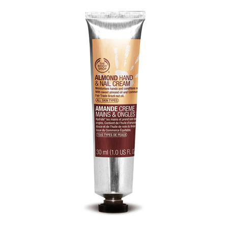 THE BODY SHOP_ALMOND HAND & NAIL CREAM_do rąk