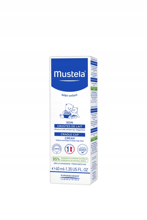 MUSTELA BEBE ENFANT Krem na ciemieniuchę 4