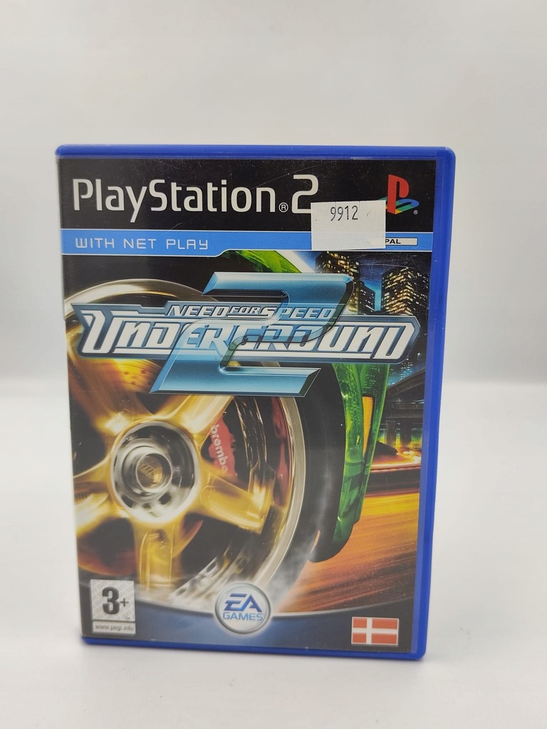 Gra NEED FOR SPEED UNDERGROUND 2 PS2 Sony PlayStation 2 (PS2)