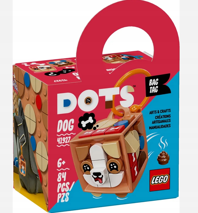 LEGO DOTS 41927 ZAWIESZKA Z PSEM