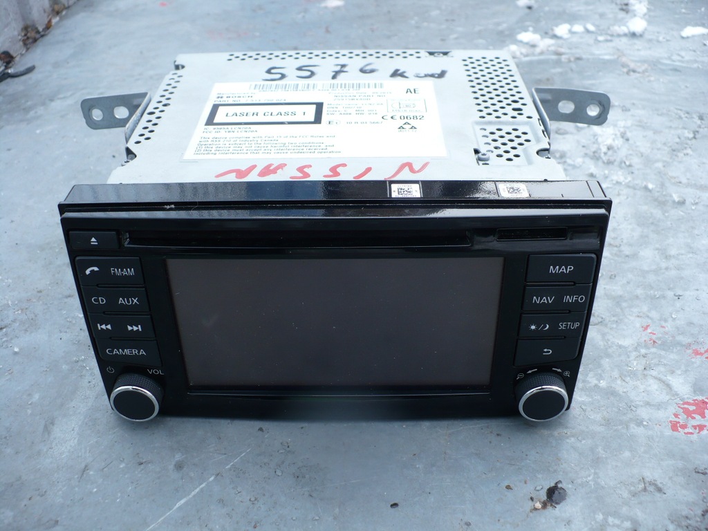 NISSAN NOTE E12 NAWIGACJA RADIO GPS KOD 7147692917