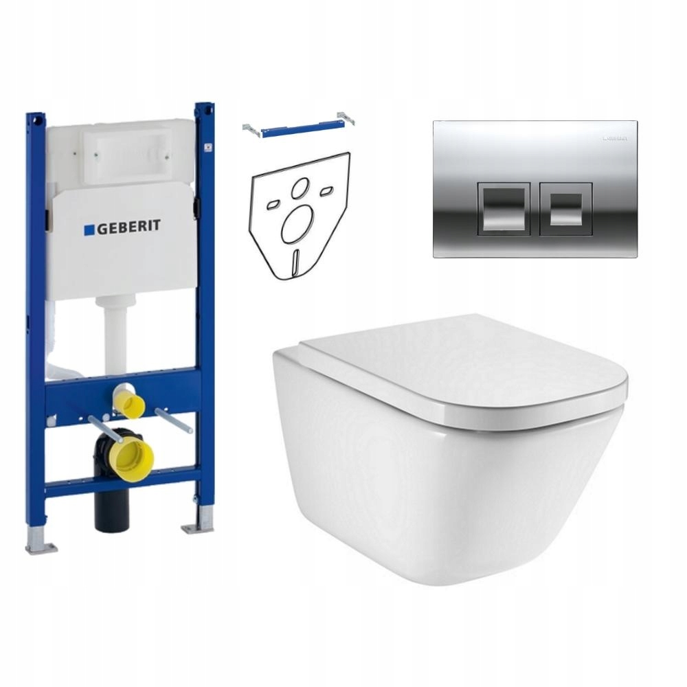 GEBERIT + ROCA GAP ZESTAW PODTYNKOWY WC A34647L000 7635923887