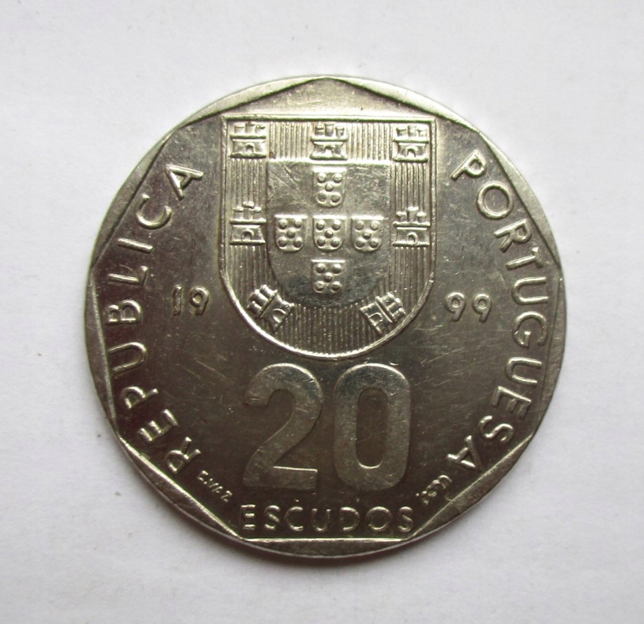 20 Escudo 1999 r. Portugalia