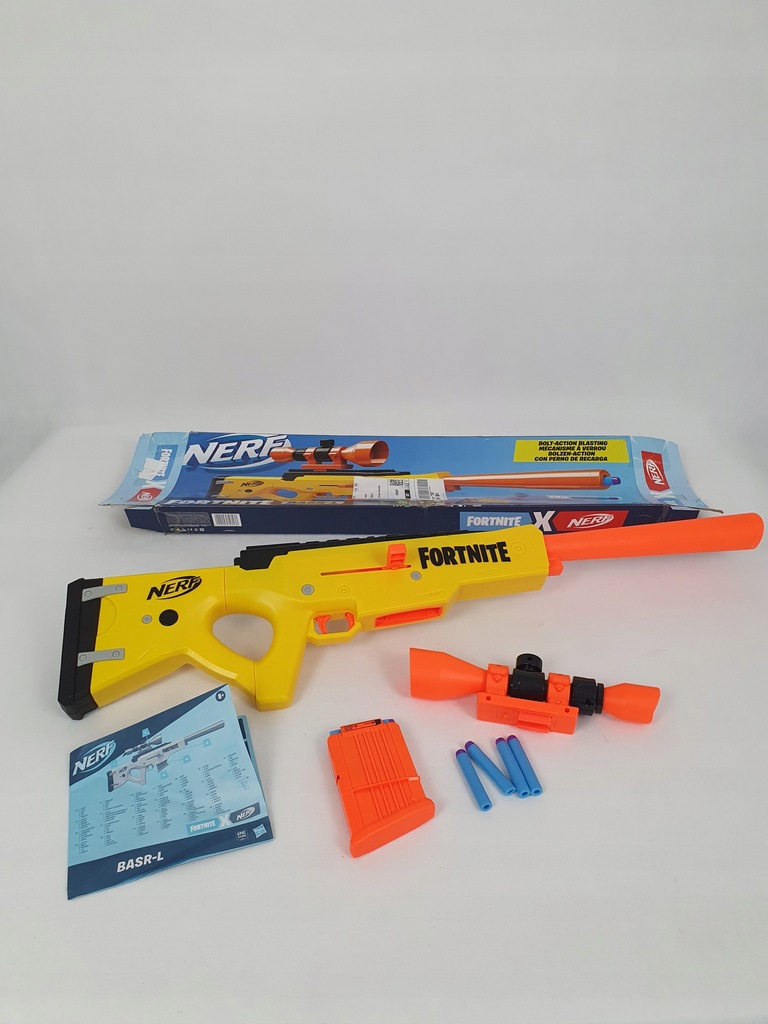 Hasbro NERF Fortnite BASR-L Snajperka E7522 10849754875