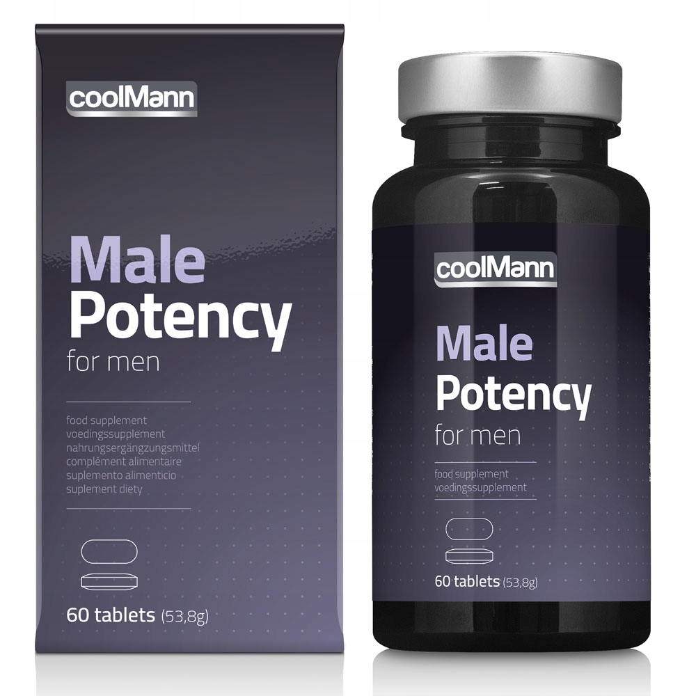 Suplement diety CoolMann Male Potency Tabs 60 tab.