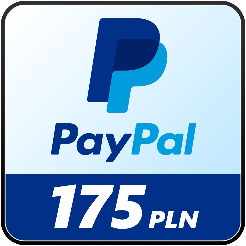 Paypal 175 zł