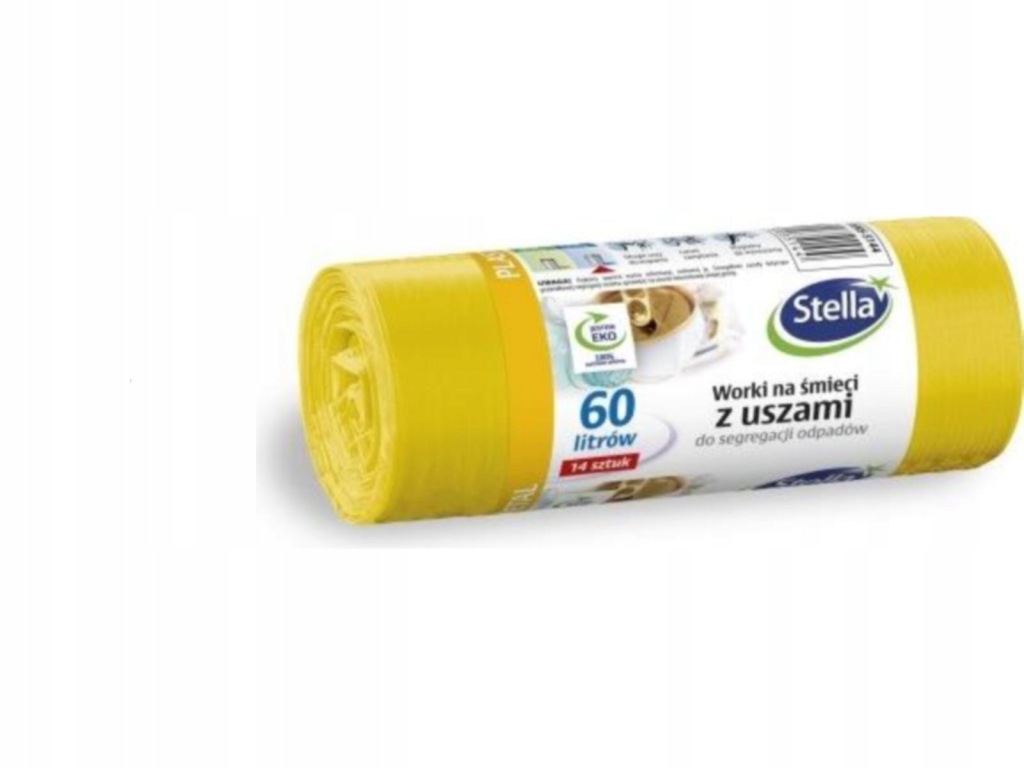 STELLA Worki z uszami do segregacji 1op. 60L