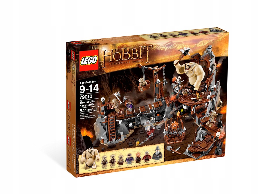 LEGO HOBBIT 79010 - BITWA Z KRÓLEM GOBLINÓW - NOWY