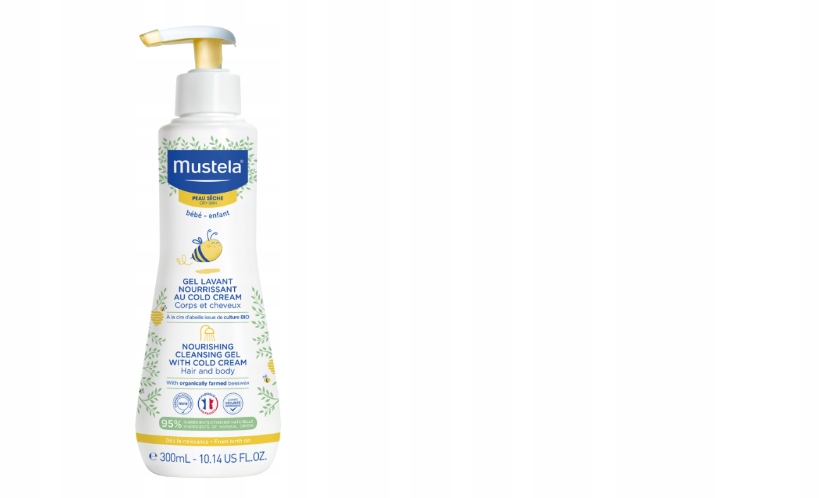 MUSTELA BEBE Żel do mycia z Cold Cream 300 ml