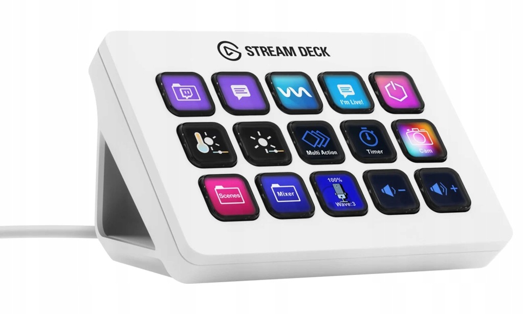 PANEL STEROWANIA ELGATO STREAM DECK MK.2 WHITE