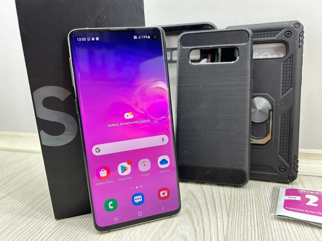 Smartfon Samsung Galaxy S10 8GB/128GB czarny - 13155501419 - oficjalne ...