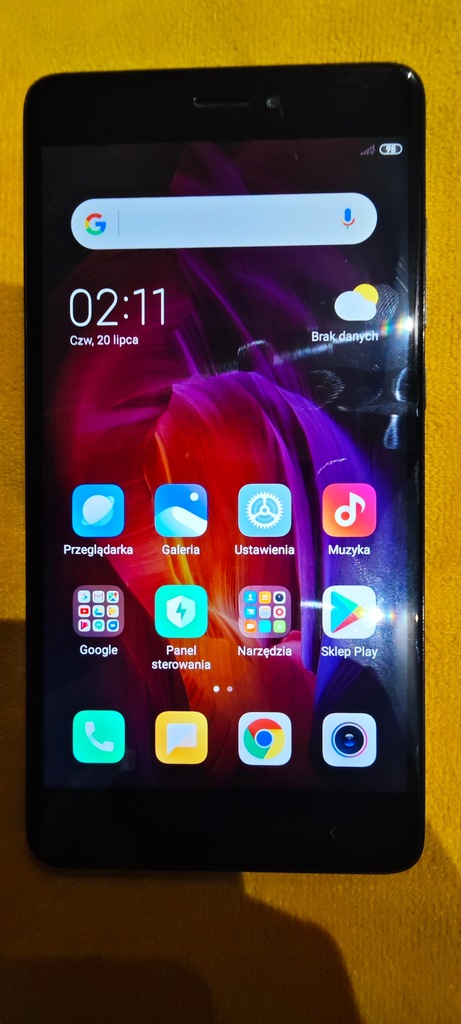 Smartfon Xiaomi Redmi Note 4 3 GB / 32 GB Czarny