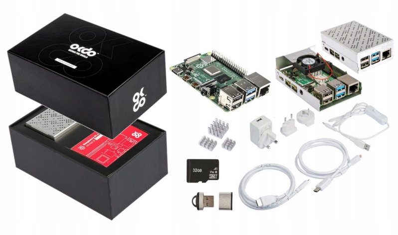 okdo Zestaw Startowy Raspberry Pi 4 model B 4GB