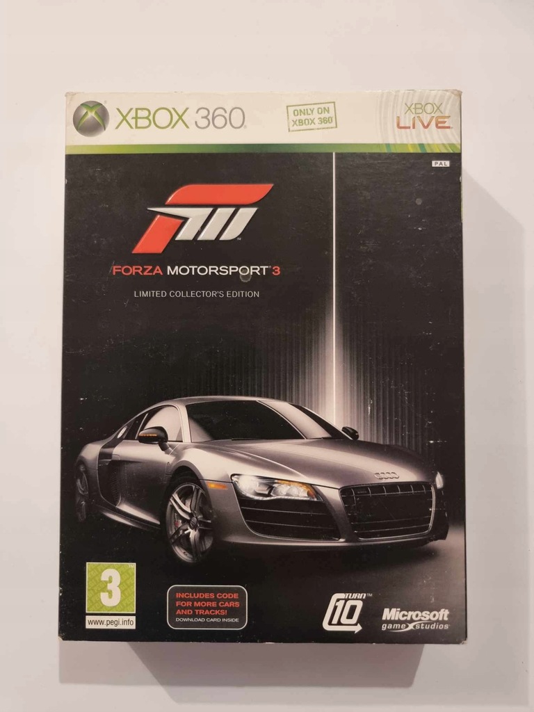 Купить Коллекционное издание Forza Motorsport 3 для Microsoft Xbox 360 ...