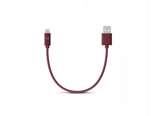 Kabel USB Lightning 0,2m Ruby Red FRESH'N'REBEL