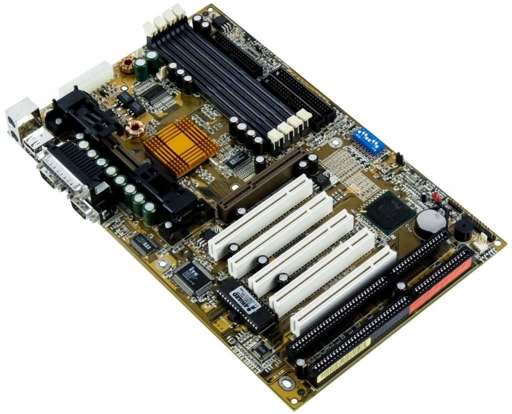 Купить МАТЕРИНСКАЯ ПЛАТА GIGABYTE GA-6BXE SLOT1 SDRAM ISA PCI: отзывы, фото, характеристики в интерне-магазине Aredi.ru