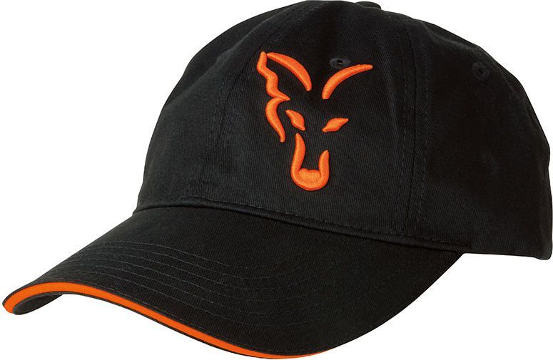 Czapka Fox Black Orange Baseball Cap