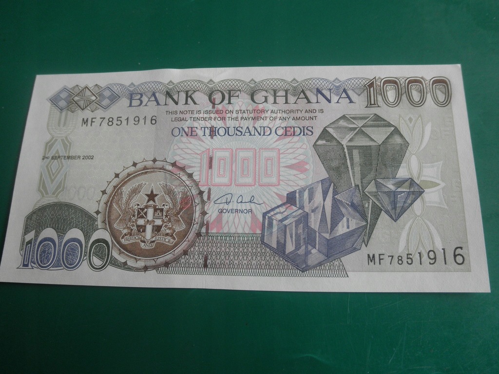 GHANA 1000 CEDI 2003 UNC