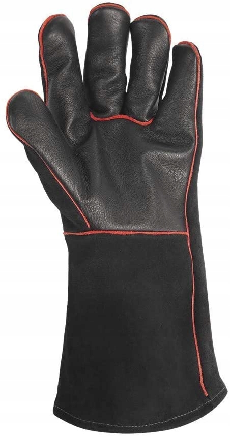 Skórzane rękawice czarne Weber