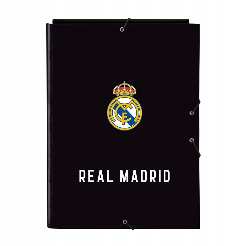 Folder organizacyjny Real Madrid C.F. Corporativa Czarny A4