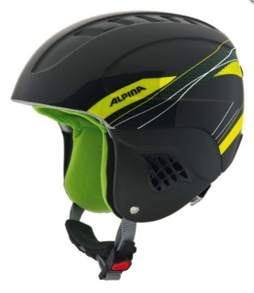 Kask ALPINA CARAT black- green 51-55 cm
