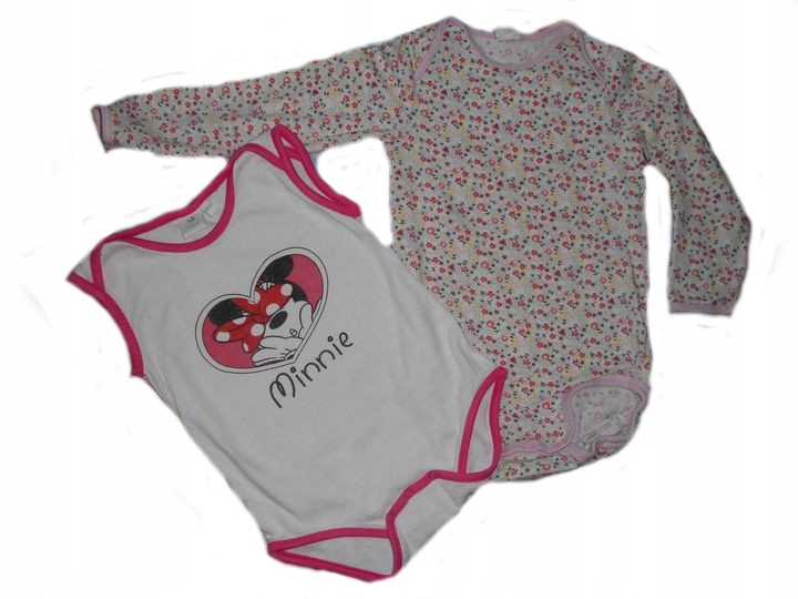 ZESTAW BODY H&M + BODY DISNEY MINNIE 92 CM