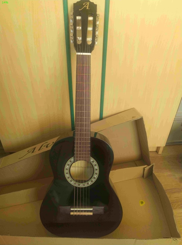 ALVERA ACG100 1/2 BK Gitara