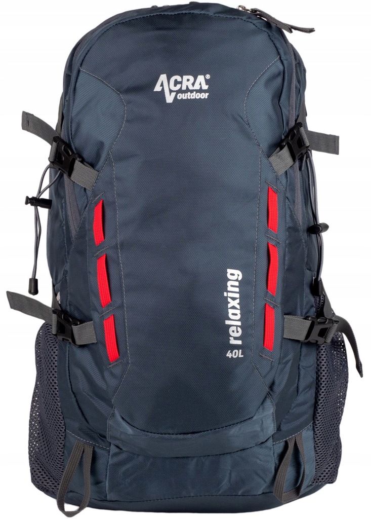 Plecak Wycieczkowy 40 L Hiking Szary BA40-SE ACRA