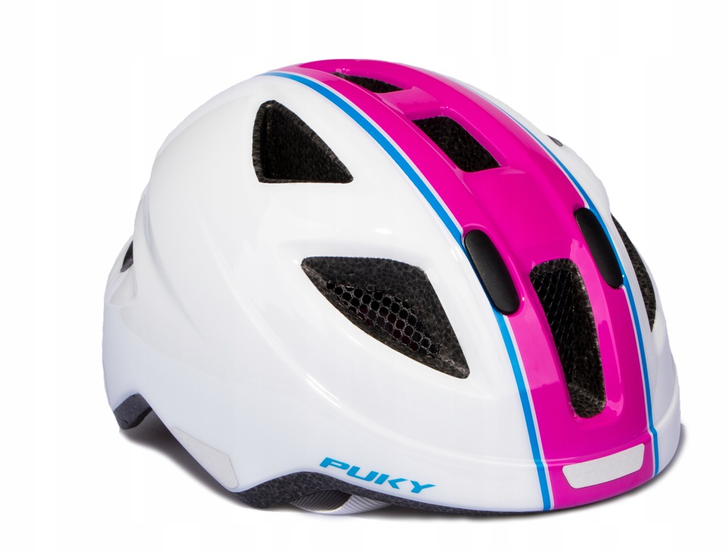 Kask PUKY PH 8 M biały / różowy 9595 dla dzieci