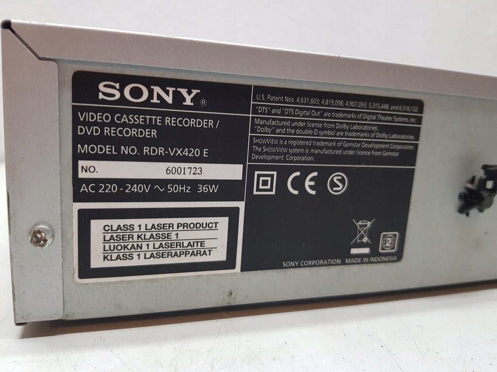 Купить Комбо-Sony- RDR-VX420 -6 головок-Pilot- ГАРАНТИЯ: отзывы, фото, характеристики в интерне-магазине Aredi.ru