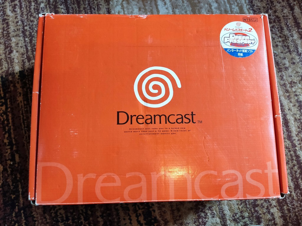 Konsola SEGA Dreamcast+pad+box+instrukcja